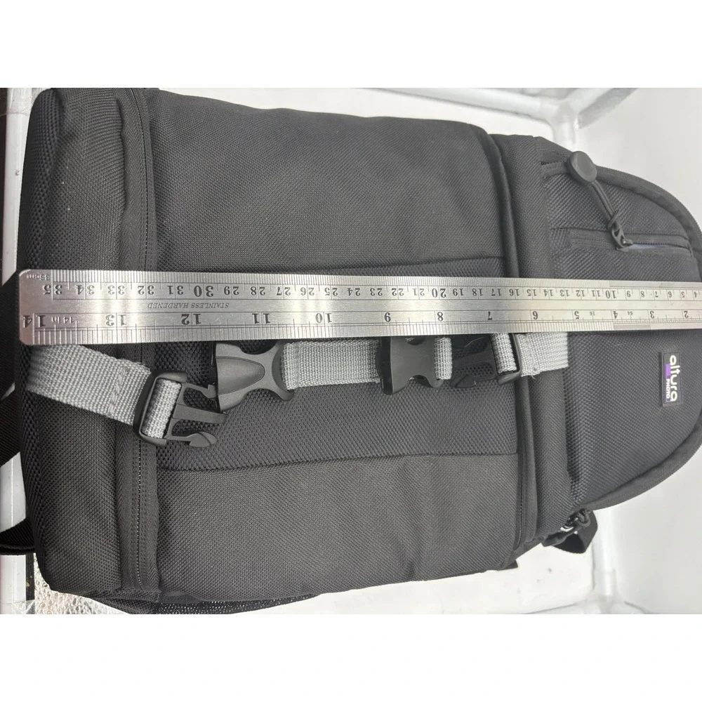 Altura Photo DSLR Camera Sling Backpack Bag Case Lenses Crossbody Black
